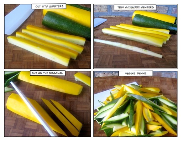 Zucchini Steps