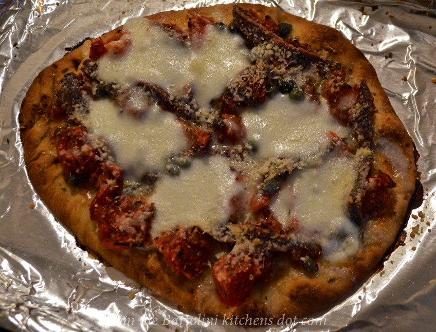 Anchovy Pizza Done 1