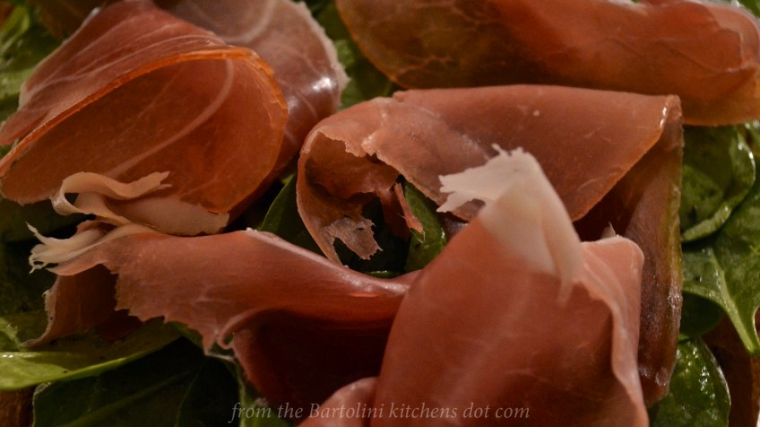 Prosciutto Pizza Topped 1