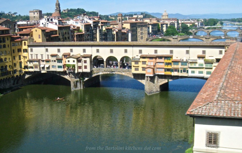 Ponte Vecchio as seen from the Uffizi Gallery