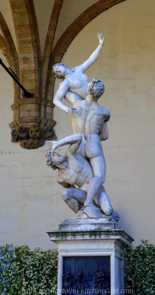 "The Rape of the Sabine Women" by Giambologna