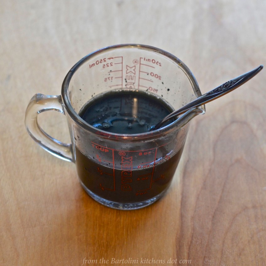 Squid ink pasta dough 2