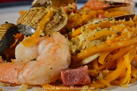 Squash with Seafood 1
