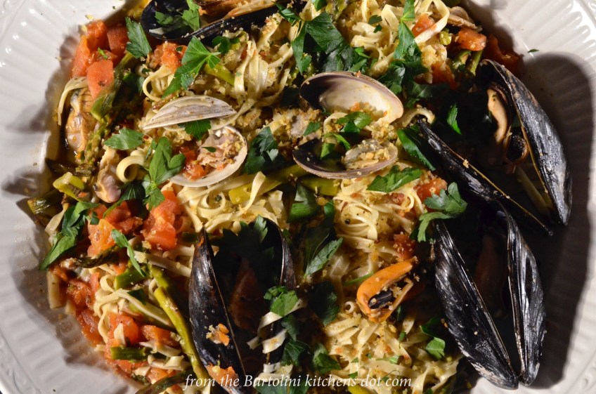 Trenette with Clams and Mussels 3