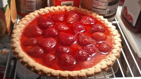 Mom's Strawberry Banana Pie