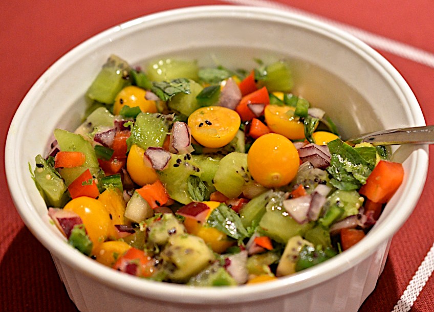 Kiwi-Ground Cherry Salsa
