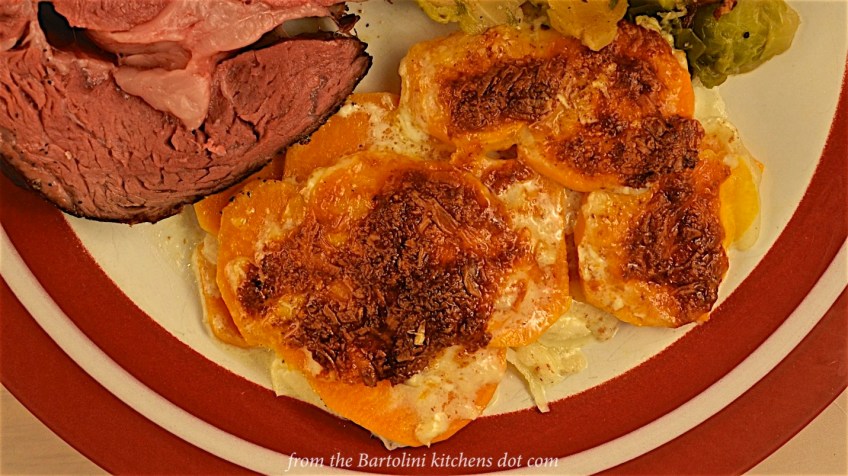 Sweet Potatoes au Gratin 2