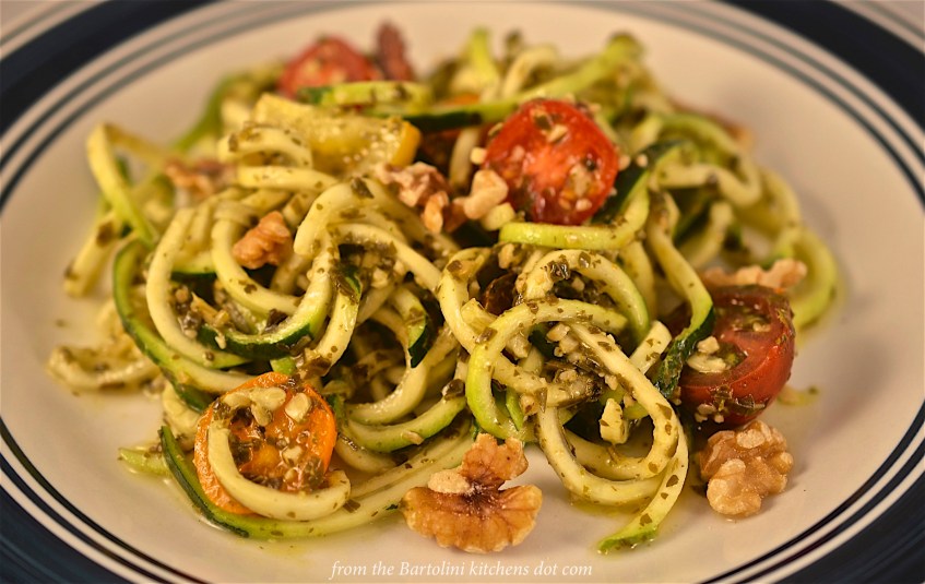 Zucchini Pesto Pasta Preview