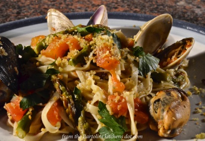 Trenette with Clams and Mussels Preview