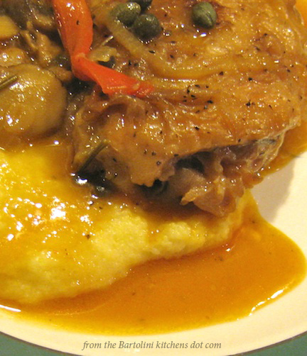 Cacciatore with Polenta